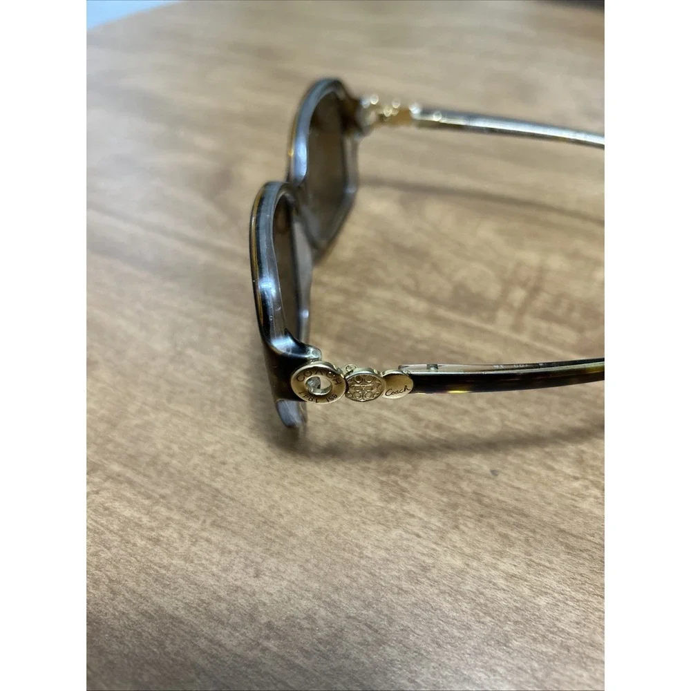Coach HC8009‎ (L020 Frances) 5049/T5 Sunglasses Tortoise Square Frames Only